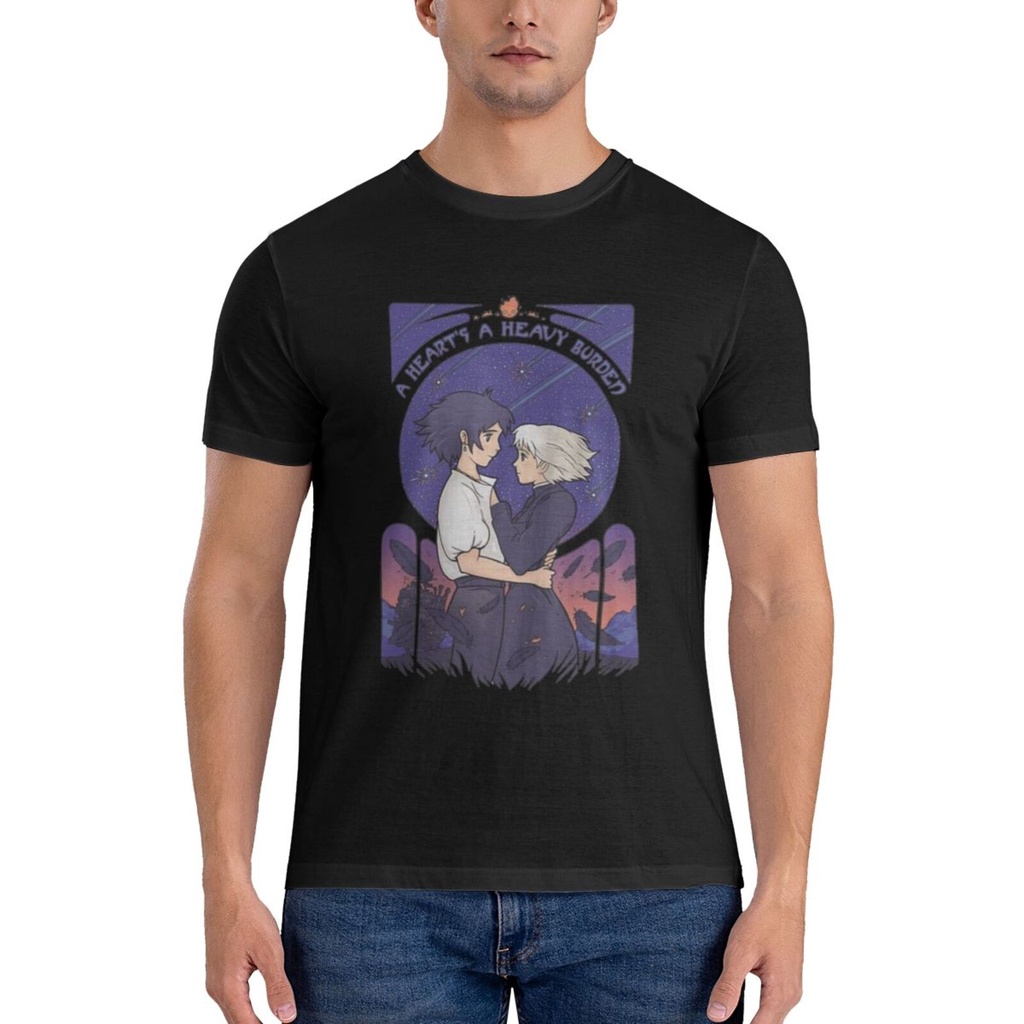 Anime Howl 'S Moving Castle A Heavy Burdenhot Graphic Tee