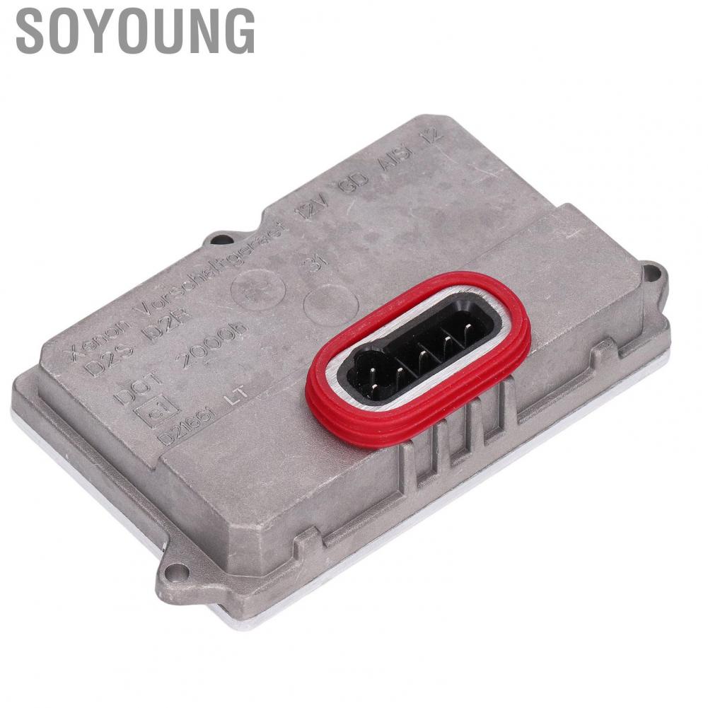 Soyoung 63126907488  Headlamp Control Unit Heat Resistant Xenon Headlight Ballast Module Alloy for Upgrade