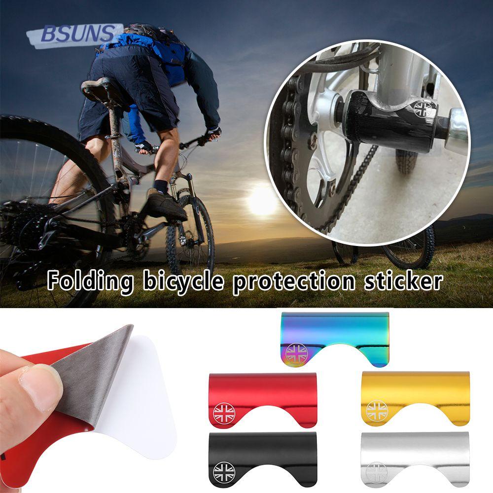 Miếng Dán Bảo Vệ Khung Dưới Xe Đạp Bằng Hợp Kim Nhôm Chống Mòn