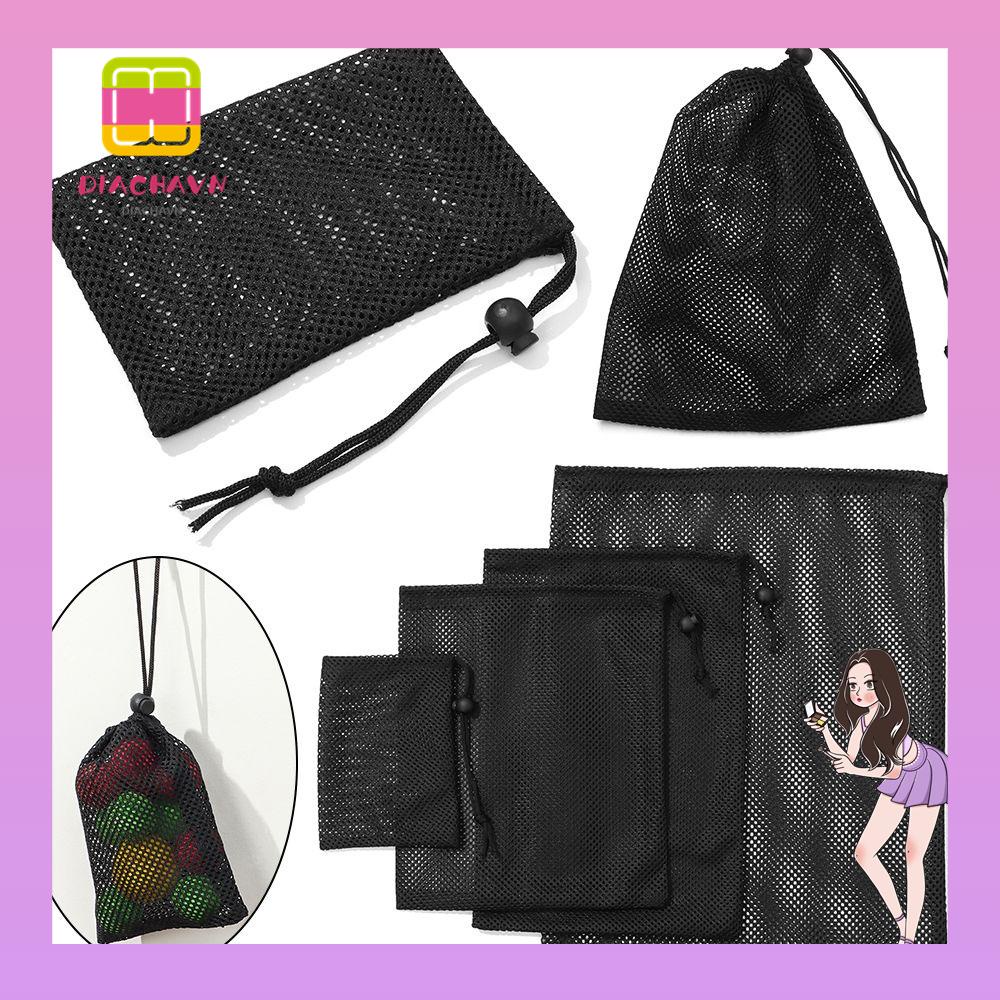 Túi Lưới Đựng Đồ Giặt Bằng Nylon Có Dây Rút Đa Năng