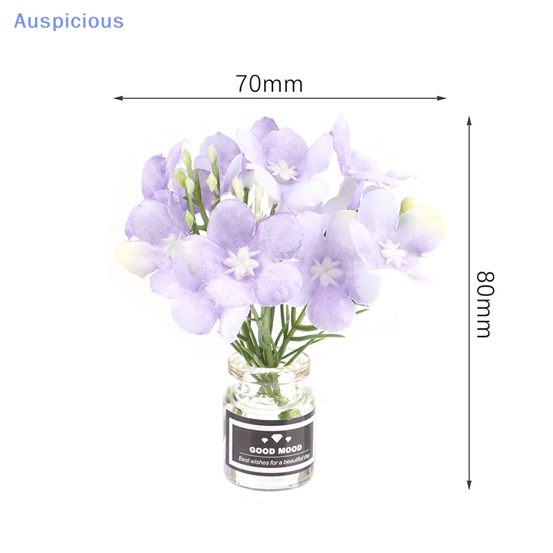 1 Bộ Chậu Hoa 1: 6 Dùng Trang Trí Nhà Búp Bê