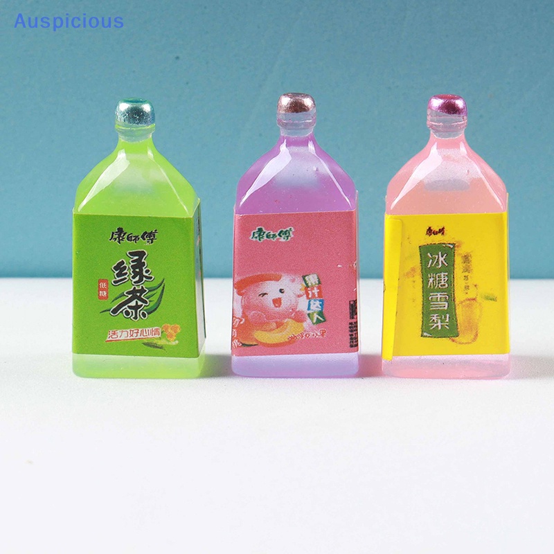 Bộ 3 Mô Hình Đồ Chơi Bình Rượu Mini Bằng Nhựa Resin Phát Sáng Trong Đêm Trang Trí Điện Thoại