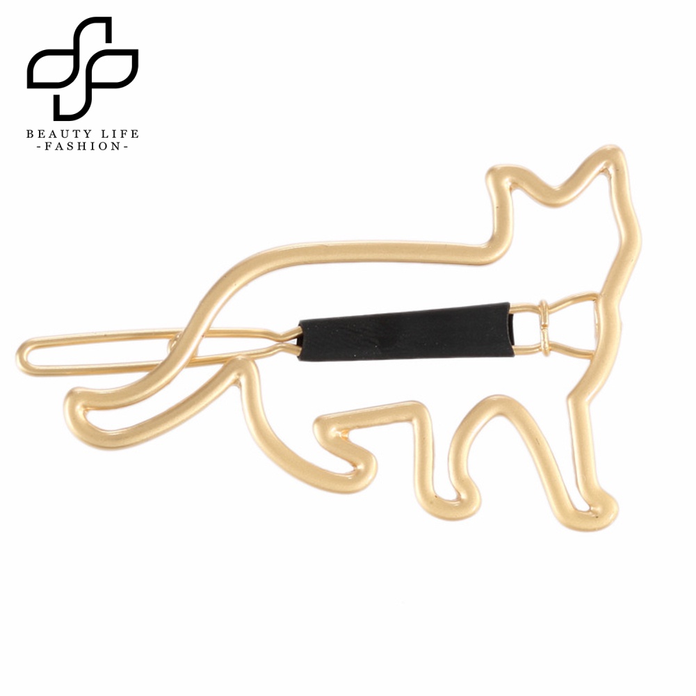 Kẹp Tóc Hình Cún Cưng Thiết Kế Đơn Giản Dễ Thương Thời Trang Cho Nữ