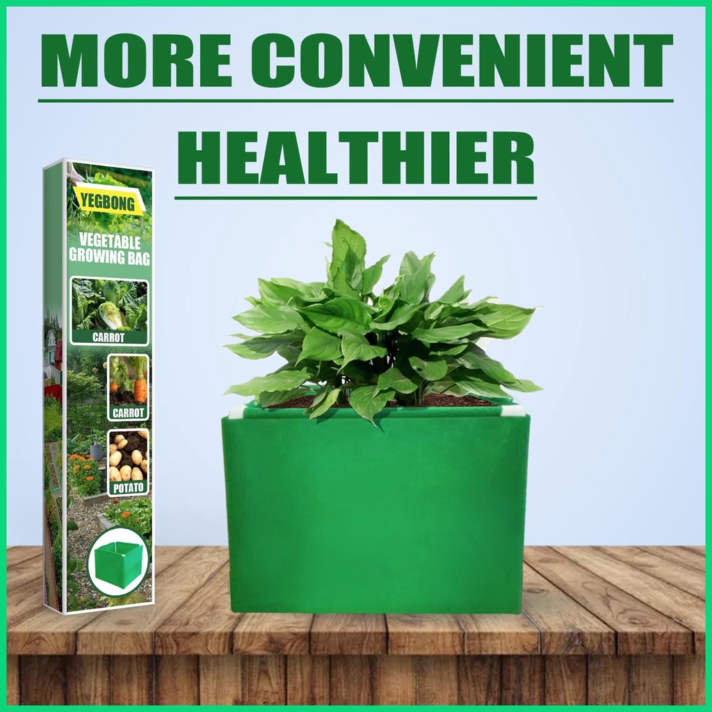 Túi Trồng Cây Bằng Vải Không Dệt Dày Dặn Tiện Dụng Cho Sân Vườn