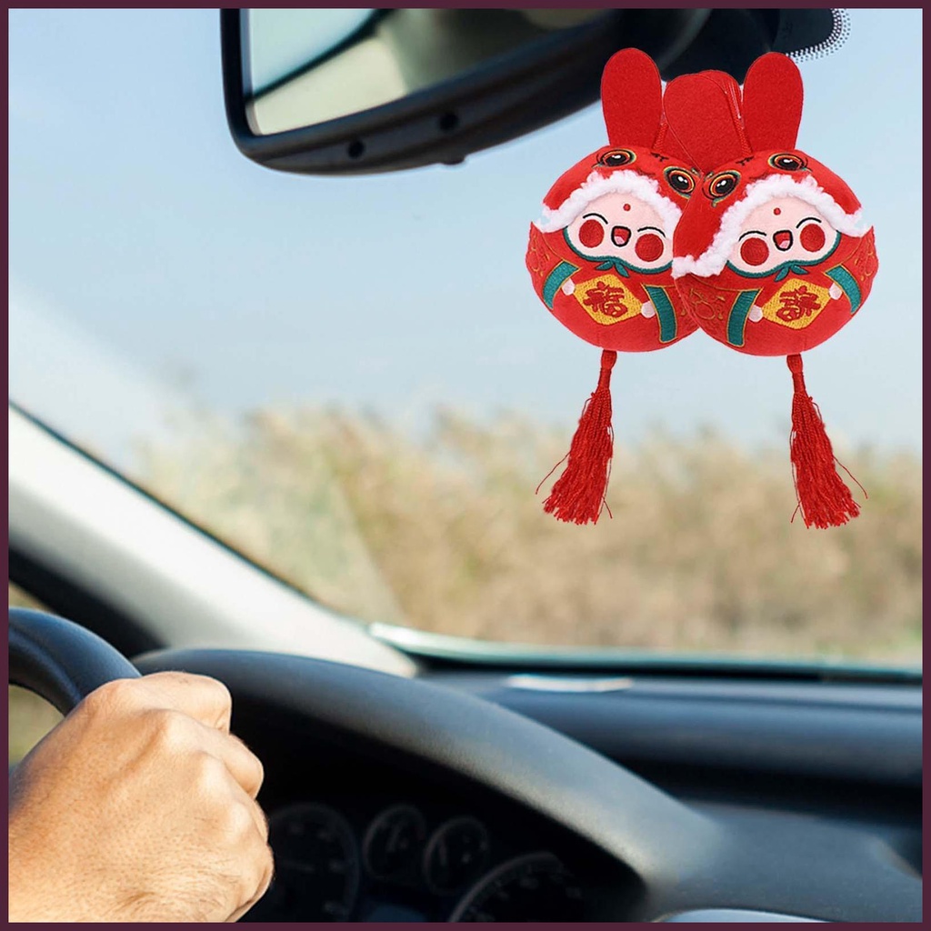 Phụ Kiện Treo Trang Trí Năm Mới 2023 Hình Chú Thỏ Đáng Yêu