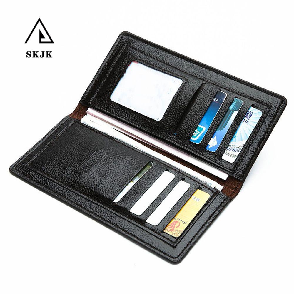 Ví Da PU Cầm Tay Phong Cách Vintage Cho Nam