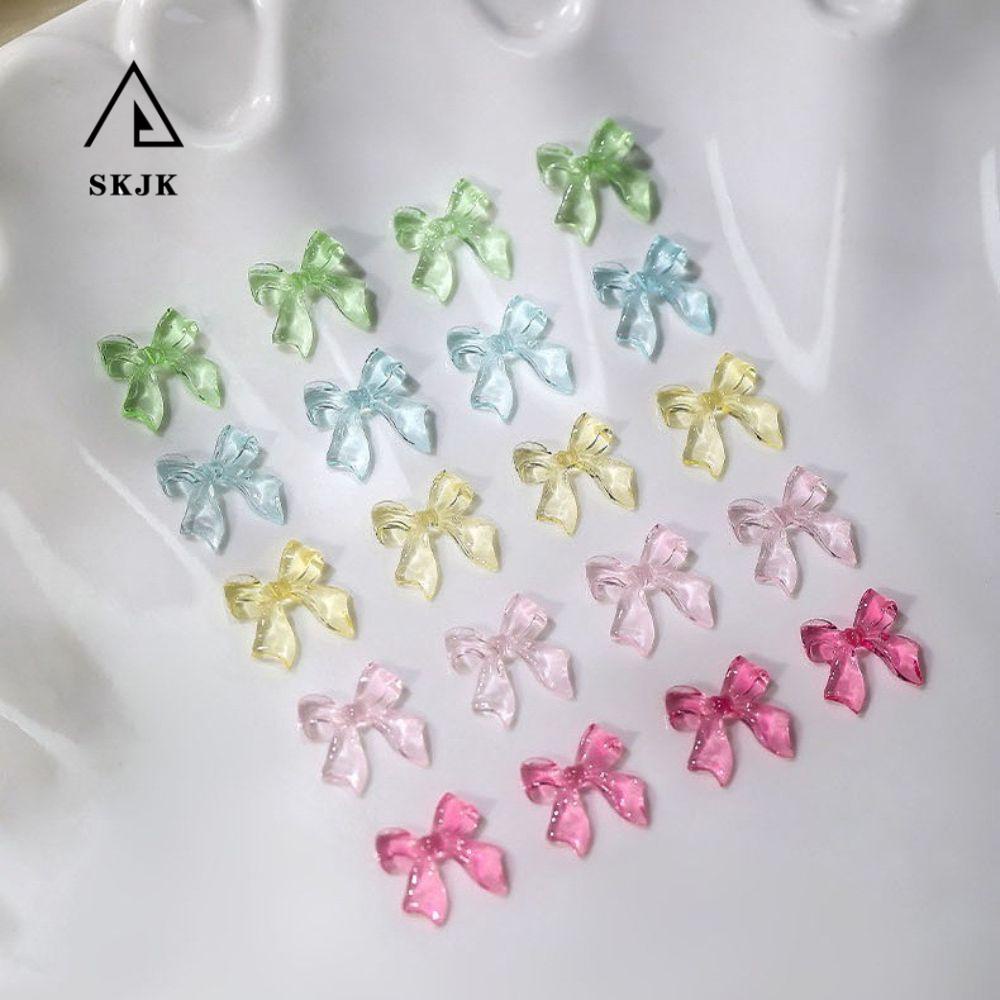 Phụ Kiện Trang Trí Móng Tay Hình Nơ Xinh Xắn Thời Trang|Vật Liệu Trang Trí Móng Tay 3D DIY Charms