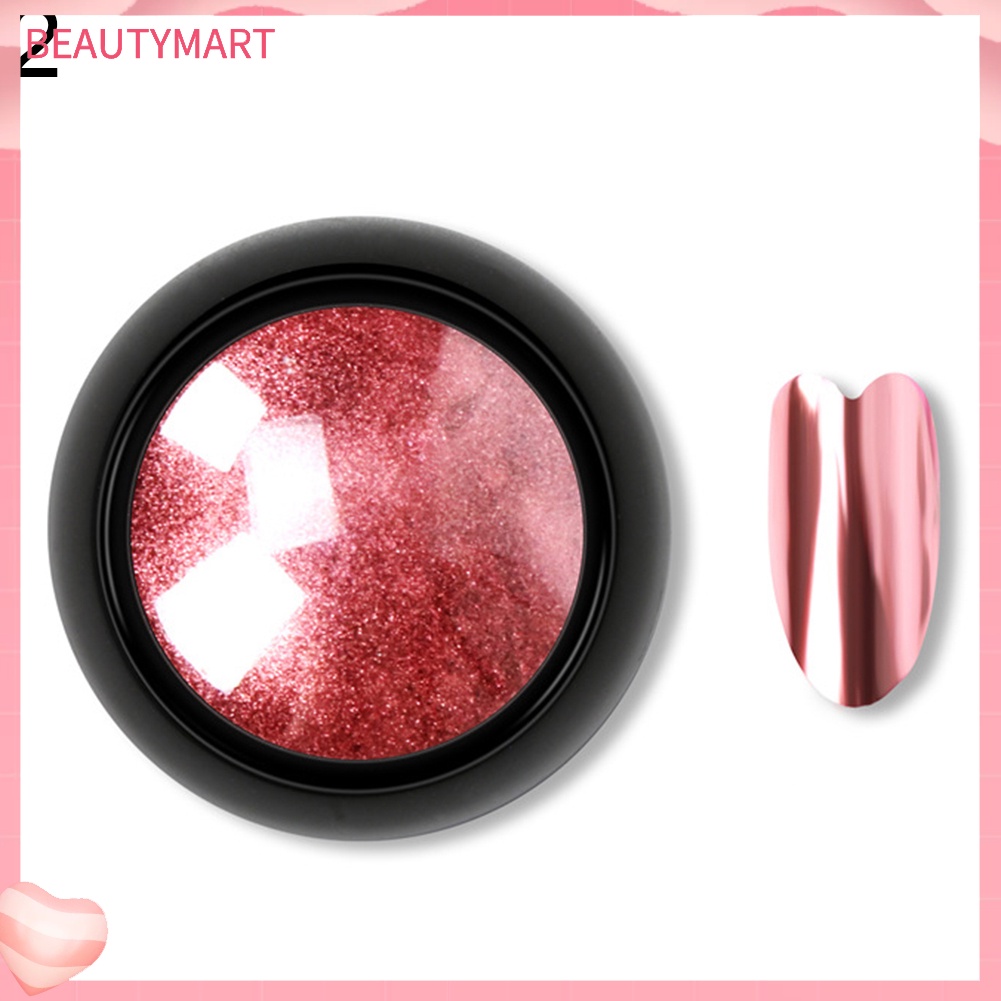 Bột Tráng Gương 12 Màu Bằng Titan Dùng Trang Trí Móng Tay Nghệ Thuật