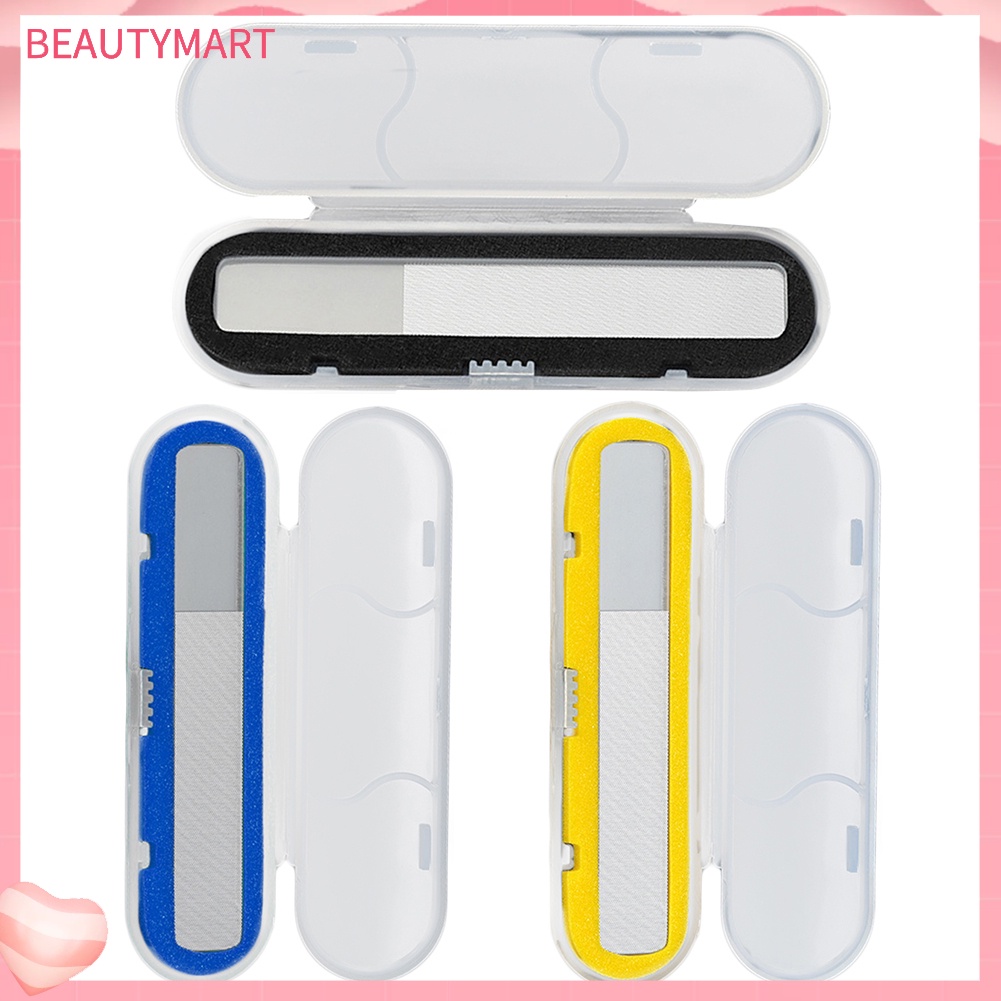 Dụng Cụ Dũa Móng Tay Bằng Kính Kèm Hộp Đựng