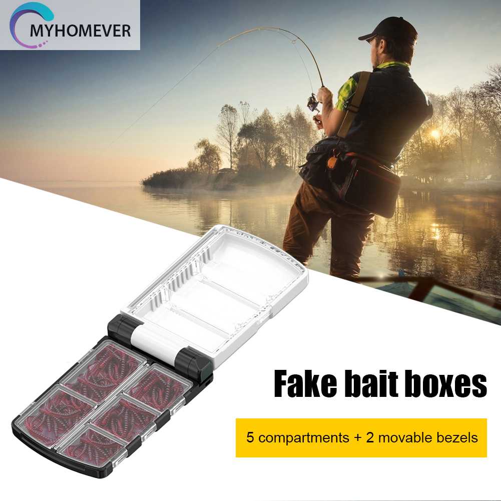 Hộp Đựng Mồi Câu Cá Đa Năng Có Thể Tháo Rời Tiện Dụng