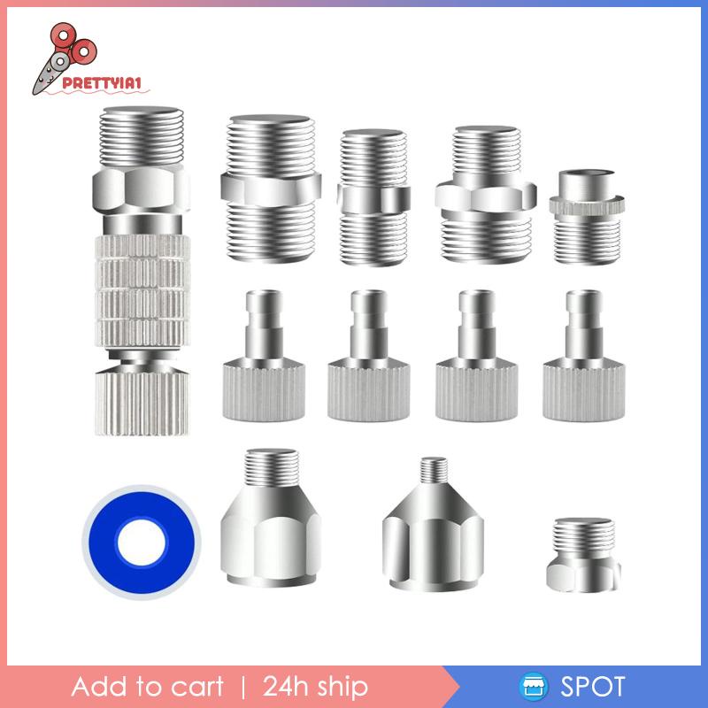 Set 1 / 13 Đầu Nối Vòi Phun Khí Siêu Bền Tiện Dụng