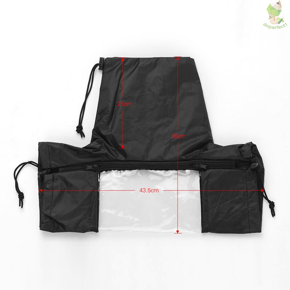 Standard Camera Waterproof Rain Cover Sleeve Protector Raincoat for    DSLR Cameras Black   Came-6.5