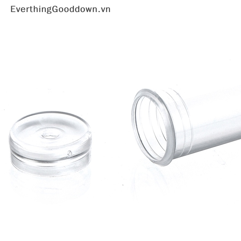 Everthinggooddown Set 10 Ống Nhỏ Đựng Nước Hoa Tươi Có Nắp Đậy