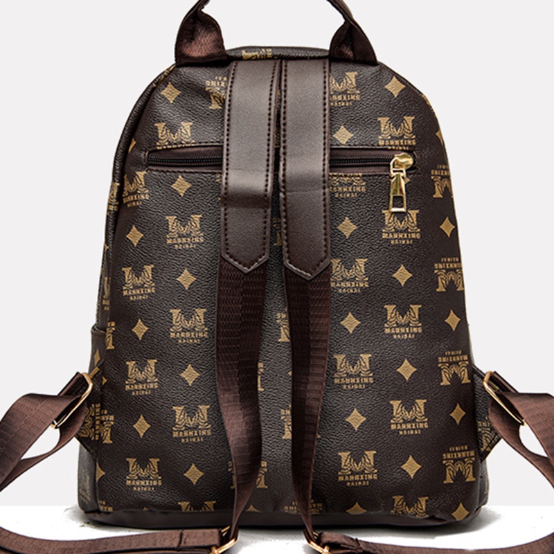 Ba Lô Chống Thấm Nước Màu Sắc Hợp Thời Trang Dễ Phối Đồ Cho Nữ