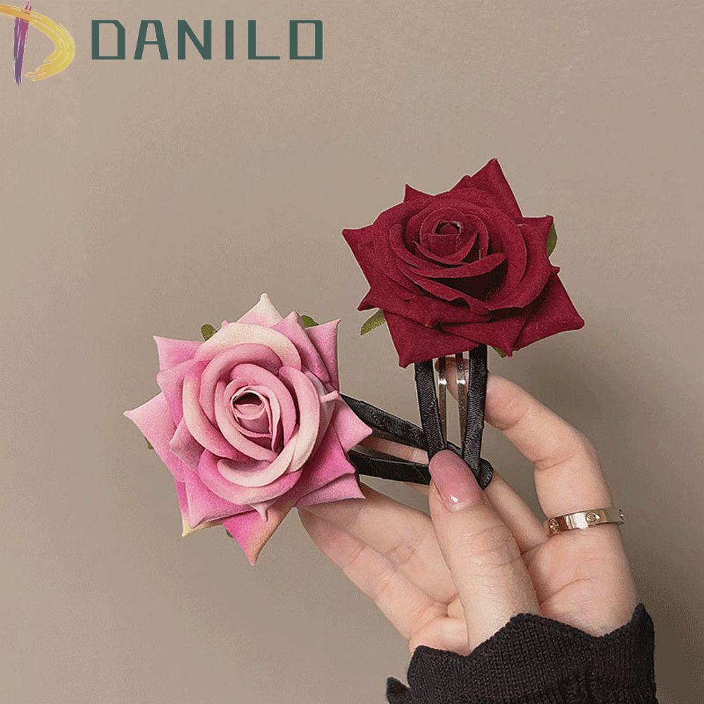 Kẹp Tóc Hoa Hồng Ngọt Ngào Cho Cô Dâu