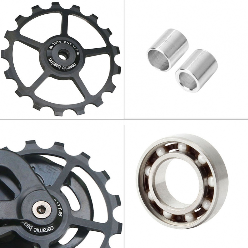 Bộ Đề Sau Xe Đạp Leo Núi Kèm Bánh Răng Sứ 10 17T