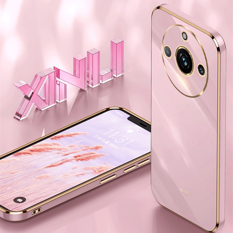 Ốp điện thoại KOOSUK silicon mềm tráng gương 6D sang trọng cho Realme 11 Pro Plus 5G