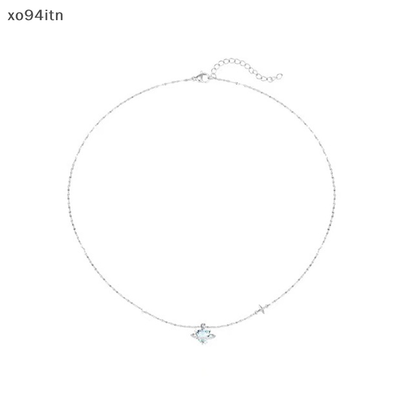 Vòng cổ Mặt Trái Tim Đính Đá Zircon Thời Trang Hàn Quốc