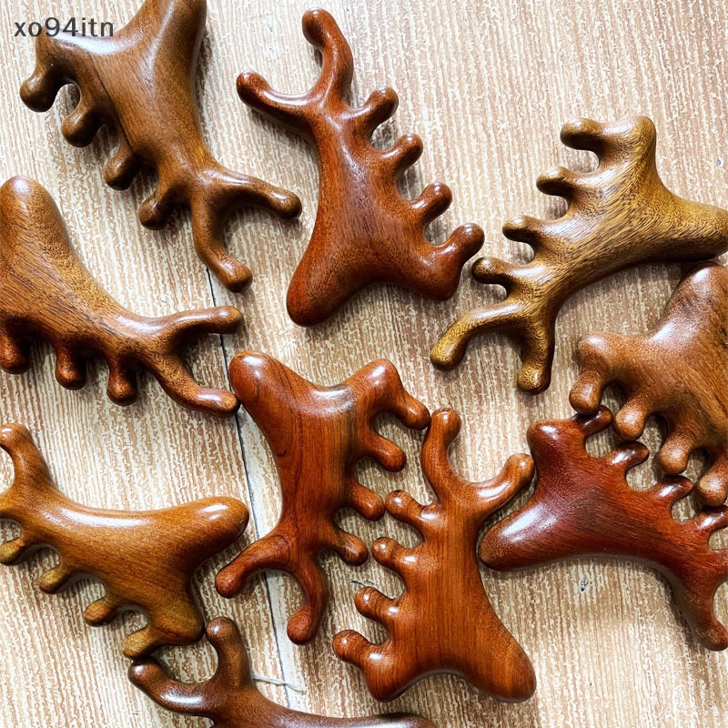 Lược Gỗ Mát Xa Da Đầu Răng Thưa Tiện Dụng