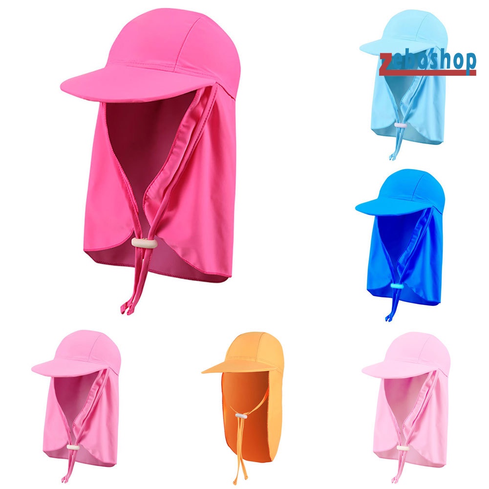 Mũ Vành Rộng Chống Tia UV Có Thể Điều Chỉnh Kích Cỡ Thời Trang Mùa Hè Dành Cho Trẻ Em