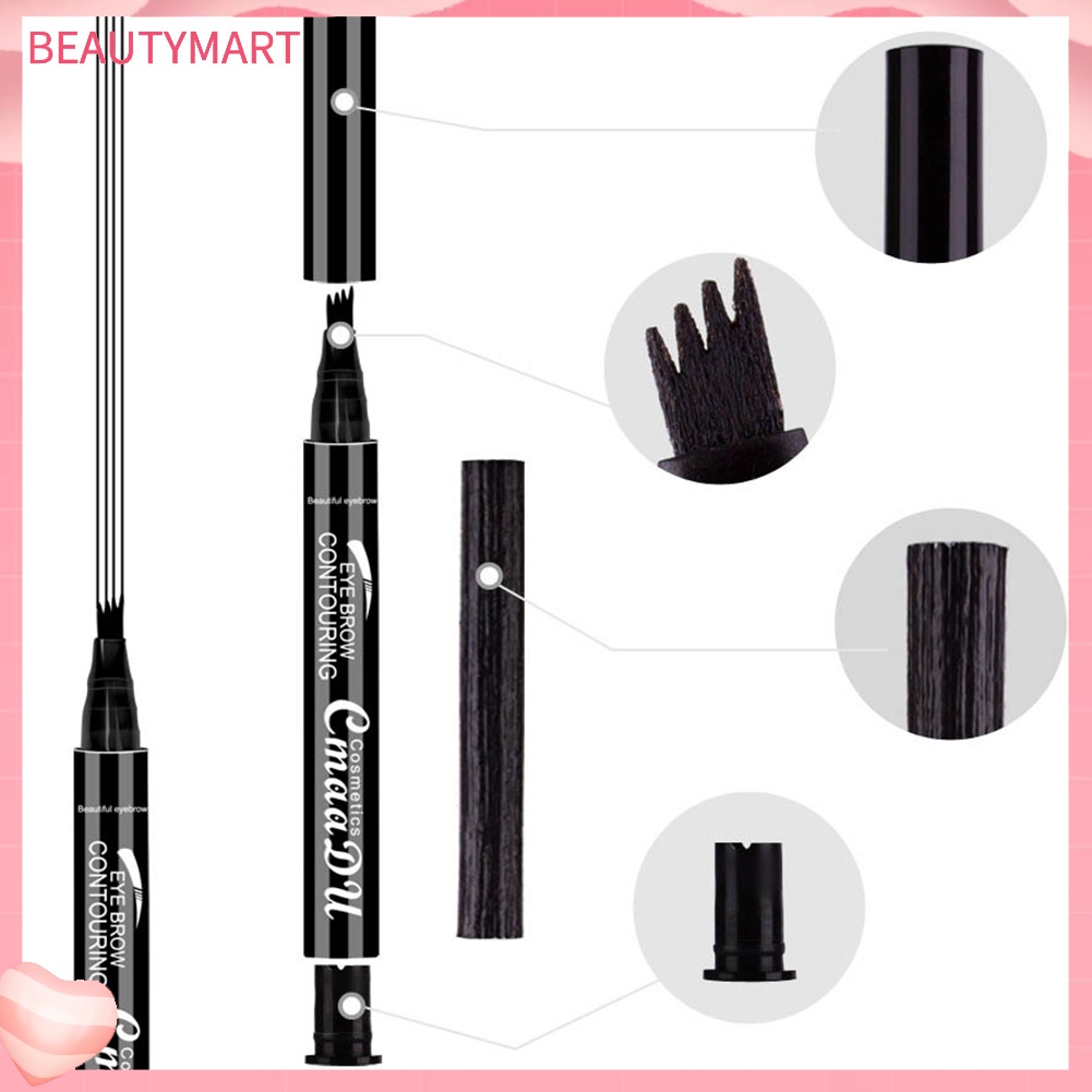 Bút Kẻ Mày CmaaDu Dạng Lỏng Lâu Trôi Chống Thấm Nước