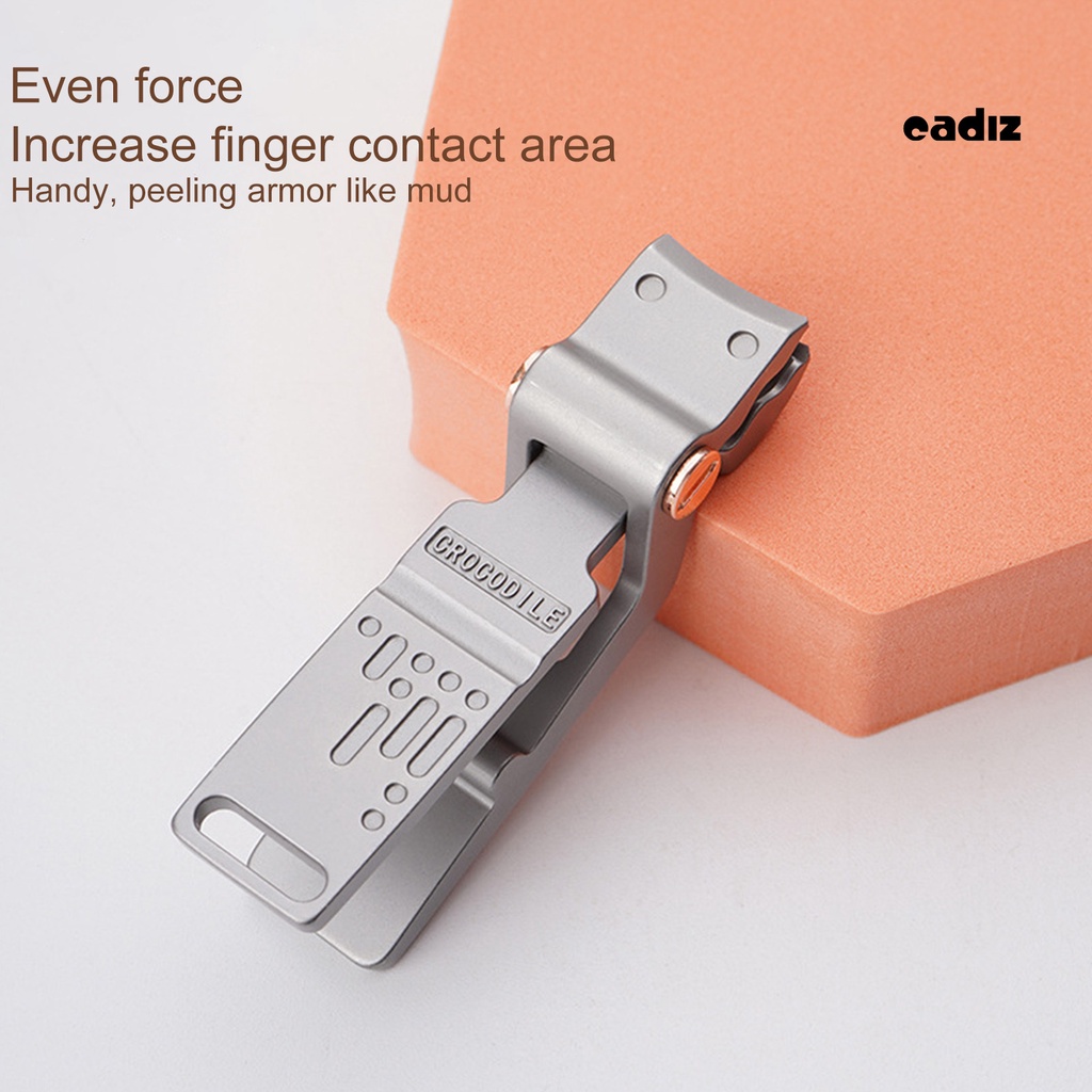 1 Bộ Kềm Cắt Móng Có Móc Khóa Bằng Thép Không Gỉ Giúp Tiết Kiệm Sức Khỏe