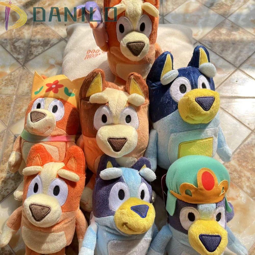 Thú Nhồi Bông Hình Nhân Vật Hoạt Hình Anime Màu Xanh Dương Và Bạn Bè