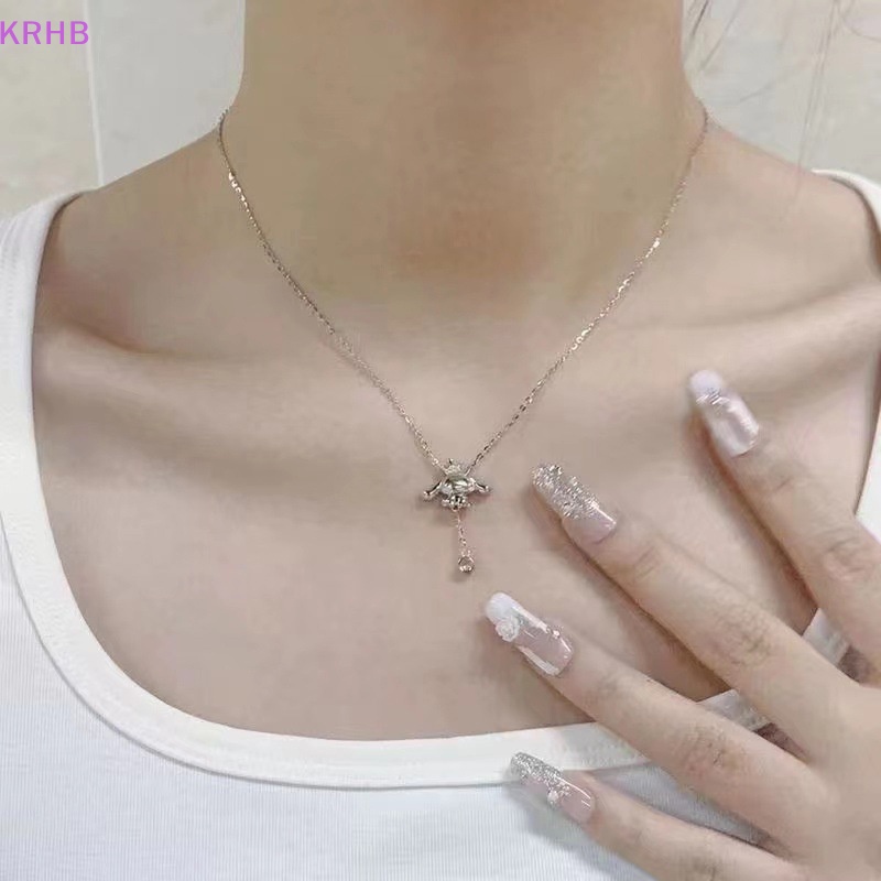 Vòng cổ Mặt Hình Cinnamoroll Tua Rua Thời Trang Dành Cho Nữ Mới