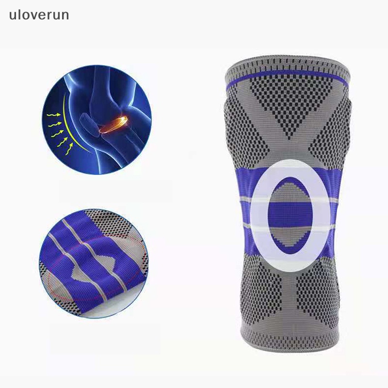 1 Đệm Bảo Vệ Đầu Gối Bằng Silicon An Toàn Khi Chơi Thể Thao