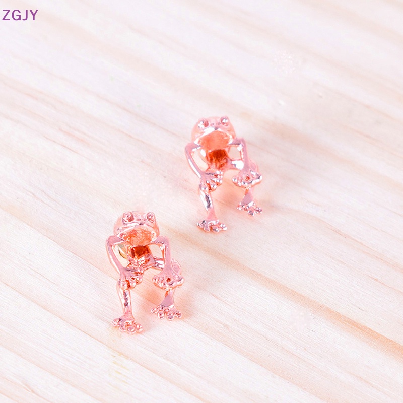 1 Đôi Bông Tai Hình Chú Ếch Phong Cách Gothic Thời Trang Cho Nữ Y2k Mới