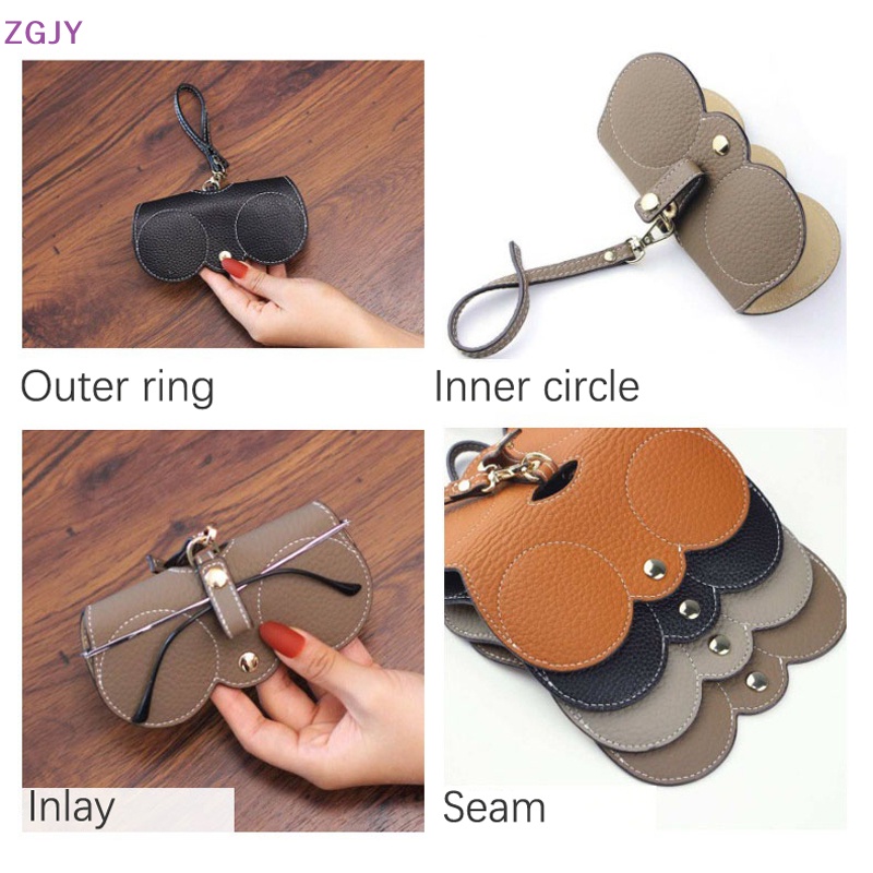 1 Túi Da Đựng Mắt Kính Phong Cách Retro Mới