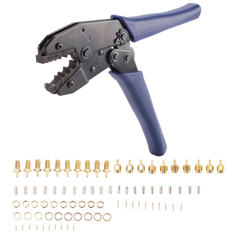 Bộ 10 Đầu Nối SMA Đực Và Cái Cho Ăng Ten WiFi SMA-RG174 RG316