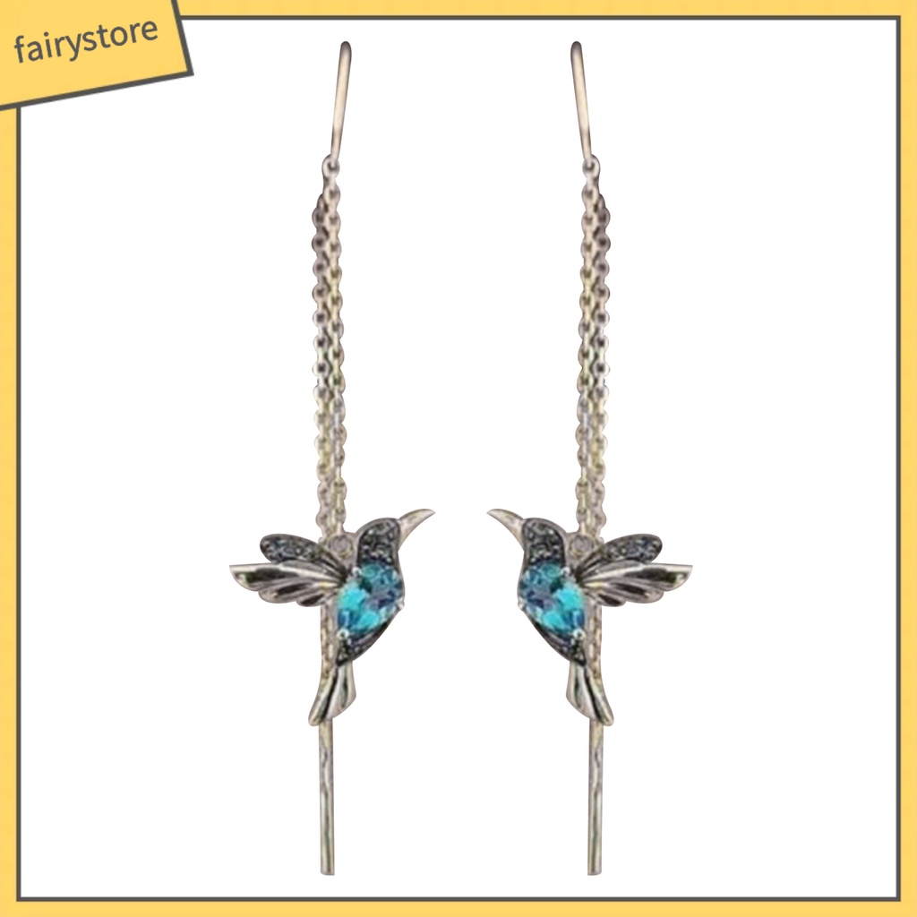 Bông Tai Dáng Dài Hình Chú Chim Thời Trang Dành Cho Nữ