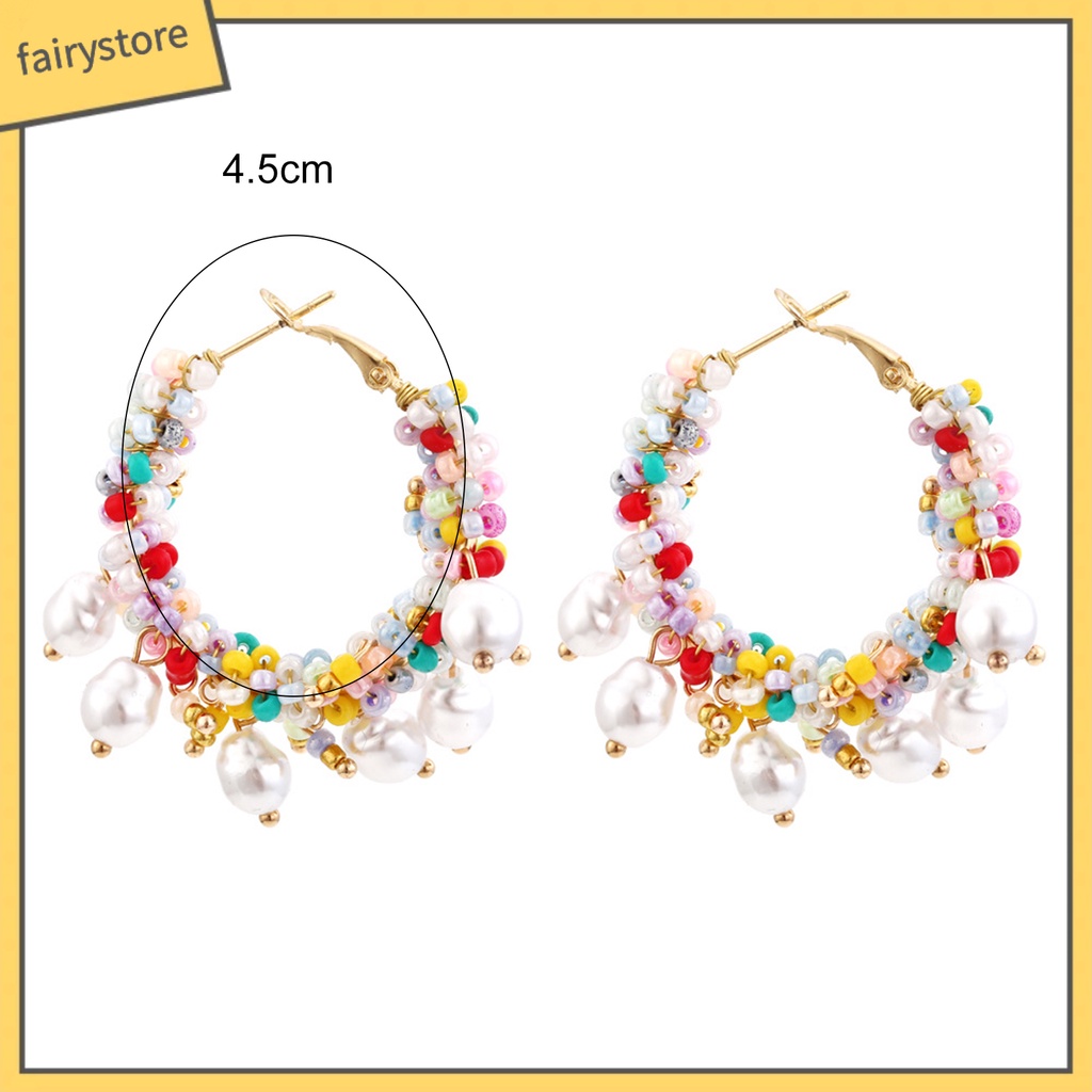 1 Đôi Bông Tai Hình Chiếc Lá Phong Cách Bohemia Sang Trọng Dành Cho Nữ