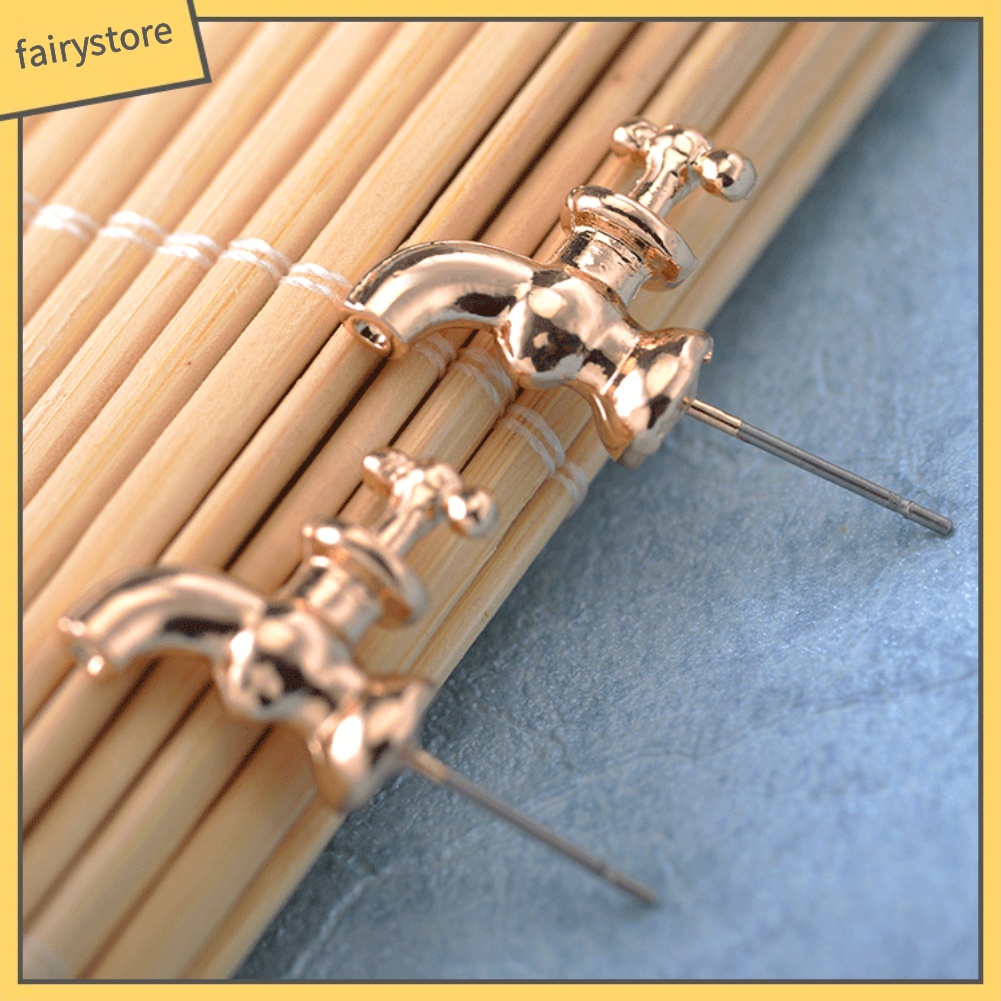 Bông Tai Hình Vòi Nước Thời Trang Dành Cho Nữ