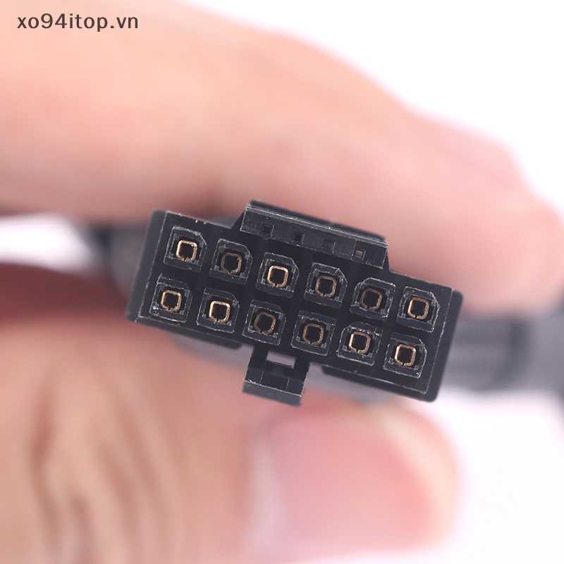 Đầu Nối Chuyển Đổi GPU RTX4090 RTX4080 series 16AWG 4x8pin 3x8pin Sang 16P (12 + 4) Pcie 5.0