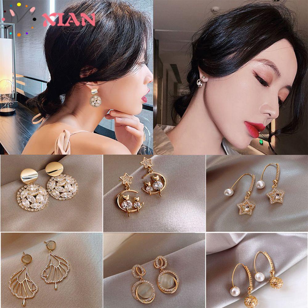 Khuyên Tai Lủng Lẳng Hình Học Thời Trang Cho Nữ