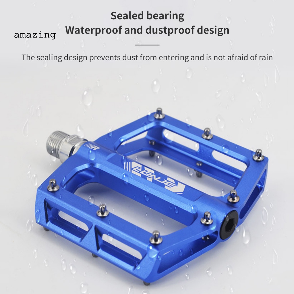 1 Cặp Bàn Đạp Xe Đạp Trái / Phải Bằng Hợp Kim Nhôm Chống Thấm Nước