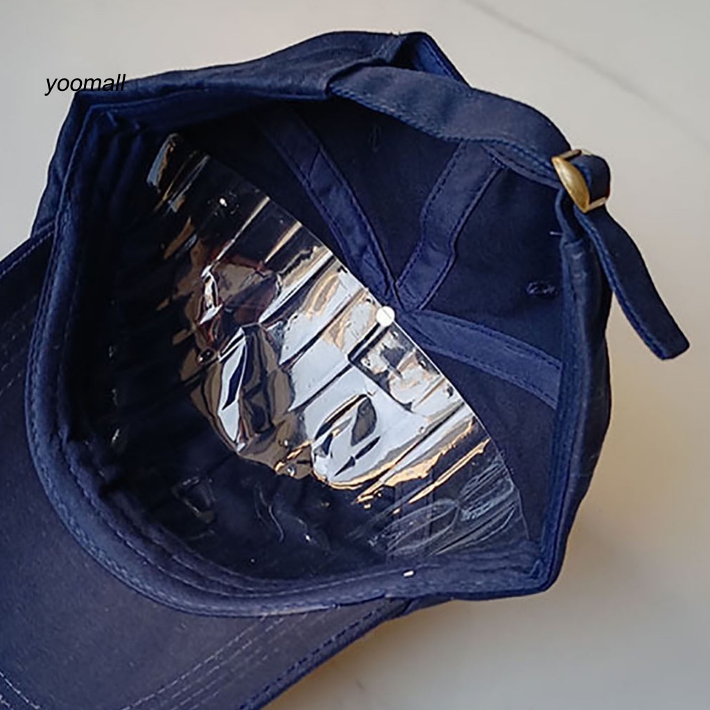 Mũ Lưỡi Trai Chống Nắng Thêu Hình Vịt Có Thể Điều Chỉnh Cho Nam Nữ