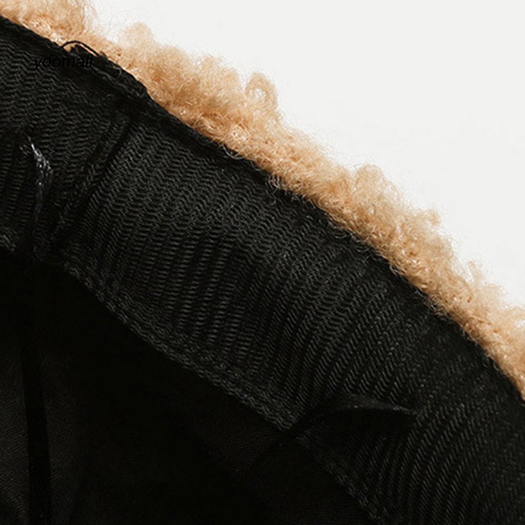 Yo / Mũ Nồi Lông Dày Dặn Màu Trơn Chống Gió Thoải Mái Giữ Ấm Mùa Thu Đông Cho Nữ