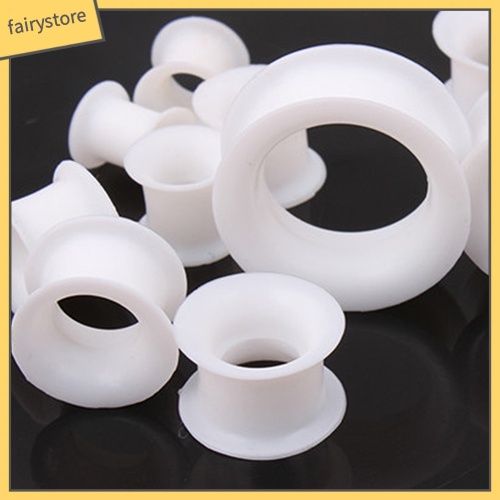 1 Đôi Khuyên Silicone Nong Tai Thời Trang Cá Tính