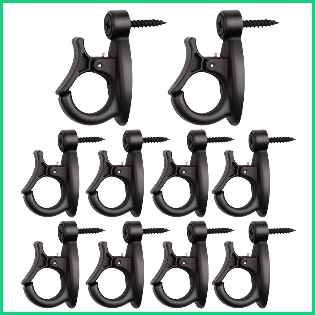 Set 10 Móc Kẹp Đèn Trang Trí Ngoài Trời Tiện Dụng Chất Lượng Cao