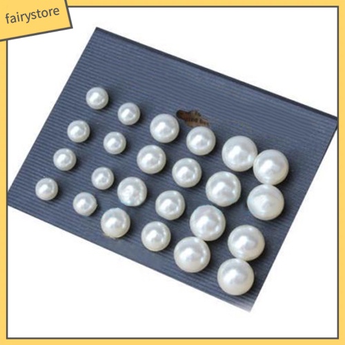 12 Đôi Bông Tai Ngọc Trai Giả Thời Trang Cho Nữ