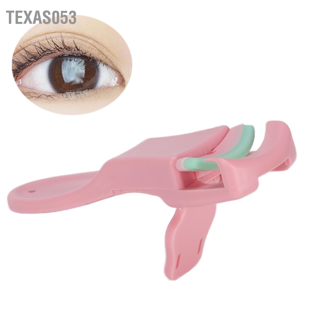 Texas053 Dụng cụ uốn mi bằng thép không gỉ làm đẹp âm thanh nổi di động cho mọi hình dạng và kích cỡ mắt