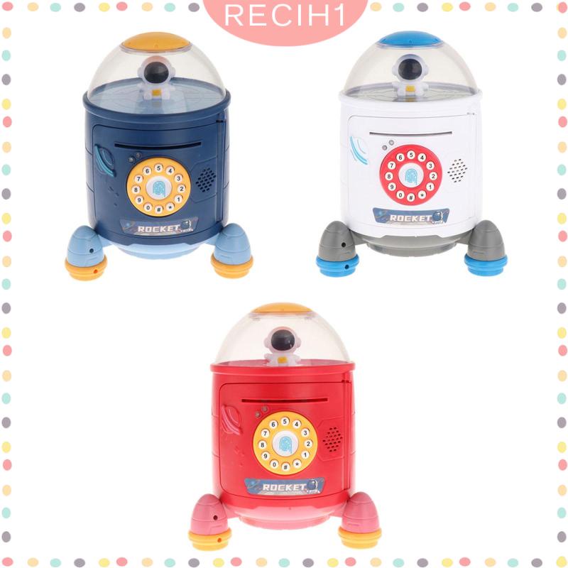 Hộp Đựng Tiền Tiết Kiệm Có Mật Khẩu Tự Động Giáo Dục Cho Bé