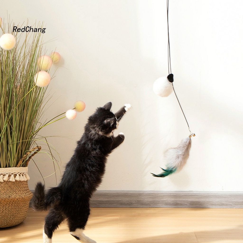 Đồ Chơi Nhồi Bông Treo Cửa Tự Làm Ấm Có Thể Điều Chỉnh Cho Mèo Cưng