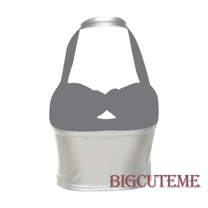 Áo Croptop Sát Nách Màu Sắc Thời Trang Mùa Hè Cho Nữ