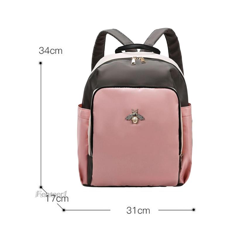 Balo Đựng Tã Lót Cỡ Lớn Trọng Lượng Nhẹ Fenteer1 Cho Bé Trai Gái