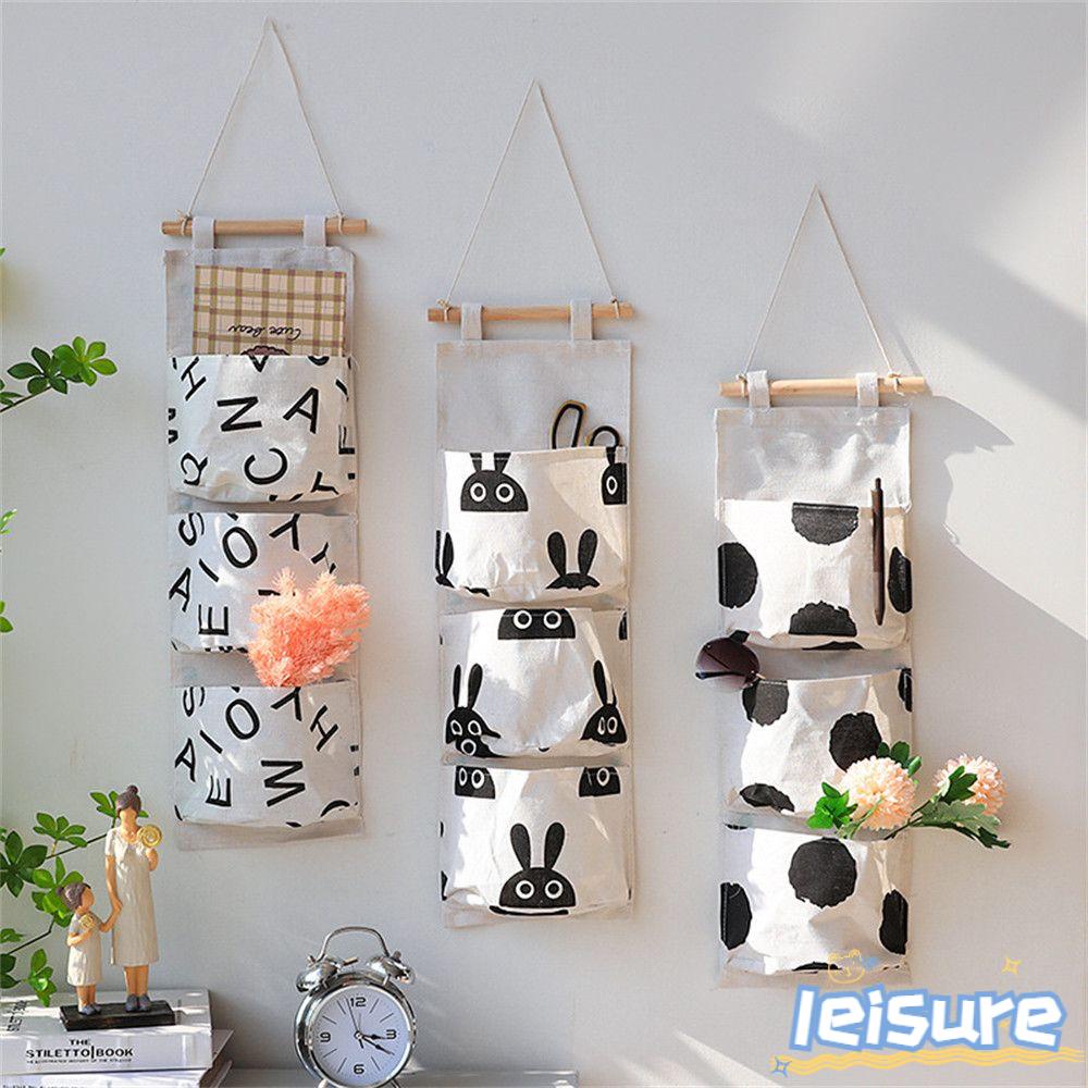 Túi Treo Tường 3 Ngăn Đựng Đồ Tiện Dụng