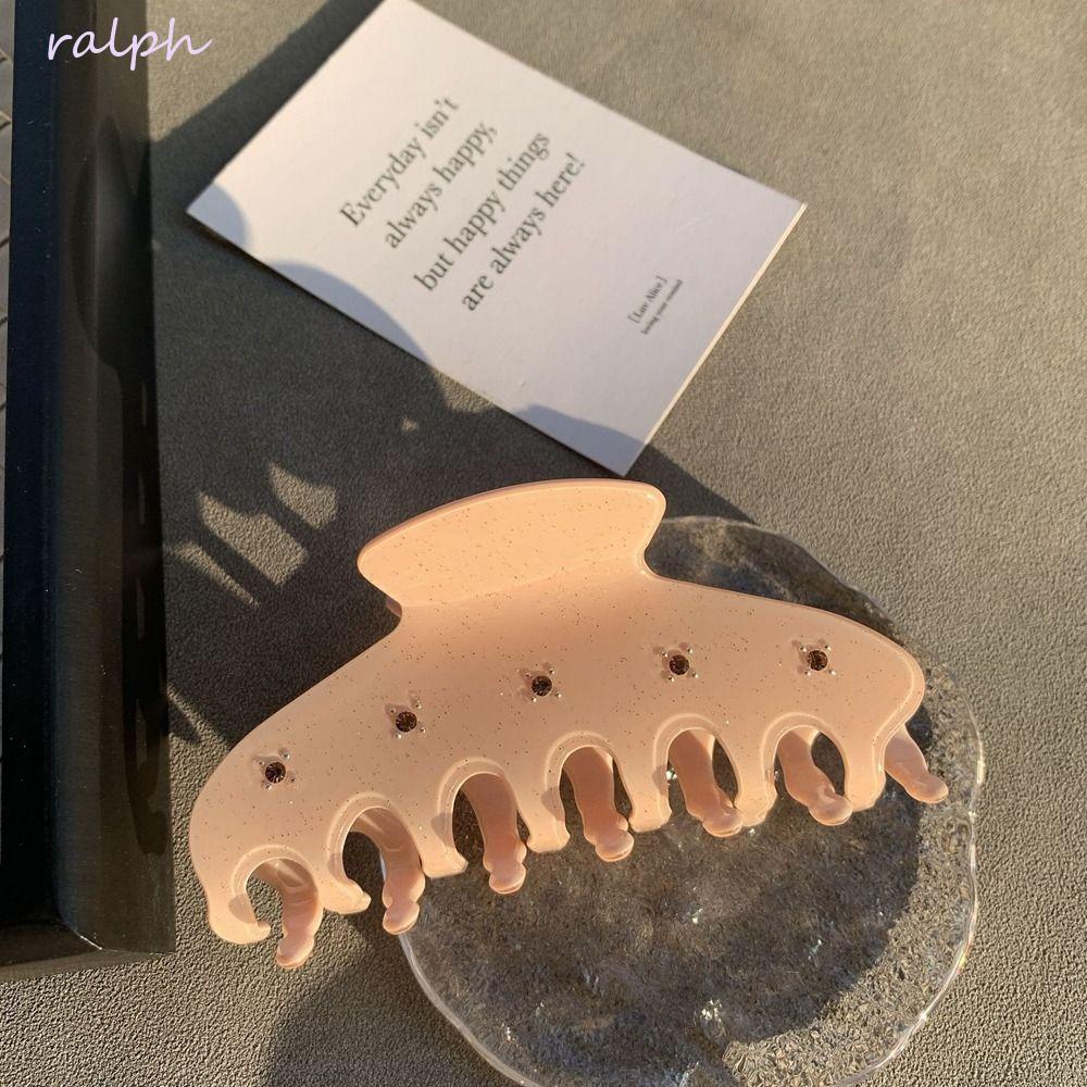 Kẹp Tóc Cỡ Lớn Họa Tiết Hình Học Ngọt Ngào Thanh Lịch Cho Nữ